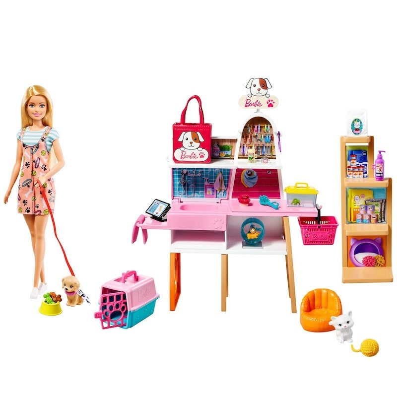 Barbie Pet Boutique Playset-MTGRG90