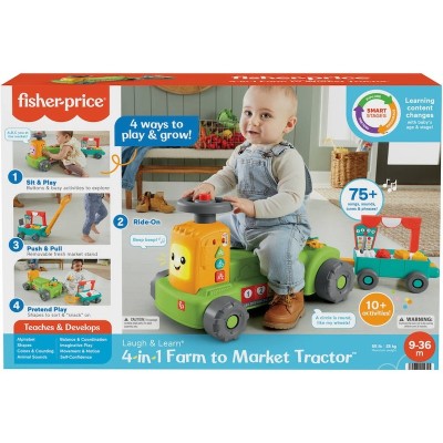trenino fisher price 3 in 1 trattore