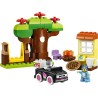 LEGO DUPLO Bluey 10469 Pizzaiole con Muffin e Bluey, Giochi Didattici per la Motricità Fine con Auto e Personaggi, Regalo 2+
