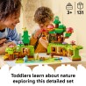 LEGO DUPLO 10480 Foresta Esplorativa con Animali Selvatici, Giochi Didattici con Animali, Alberi, Tappeto da Gioco, Regalo 3+