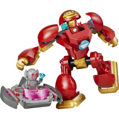 LEGO | Marvel 11209 Ultron vs. Iron Man, Giocattolo da Supereroi con Action Figure Mech e 2 Minifigure, Regalo per Bambini 4+