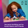 LEGO Friends 42690 Tea Party nella Foresta, Gioco di Ruolo con 2 Mini Bamboline, 3 Animali e Cibo Giocattolo, Regalo da 6+