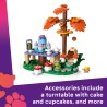 LEGO Friends 42690 Tea Party nella Foresta, Gioco di Ruolo con 2 Mini Bamboline, 3 Animali e Cibo Giocattolo, Regalo da 6+