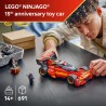 LEGO NINJAGO 71867 Super-Bolide Ninja X-1 - 15° Anniversario, Modello Auto con Moto Giocattolo e 3 Minifigure, Regalo per 14+