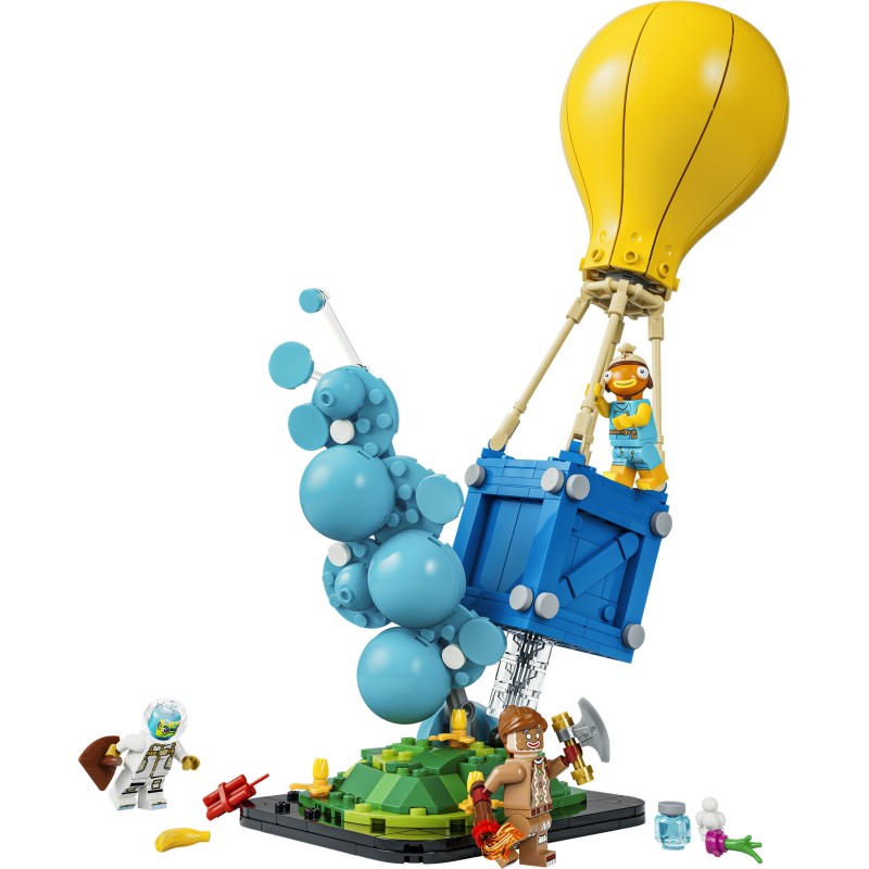 LEGO Fortnite 77080 Consegna di Rifornimenti, Giocattolo con 3 Minifigure e Accessori, Decorazione Gaming Room, Regalo 10+