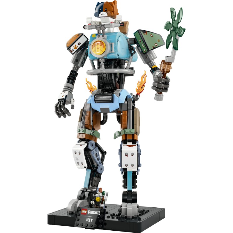 LEGO Fortnite 77081 KIT, Action Figure Giocattolo con Piccone Artigli Potenti e Ruota Girevole, Regalo per Gamer da 12 Anni