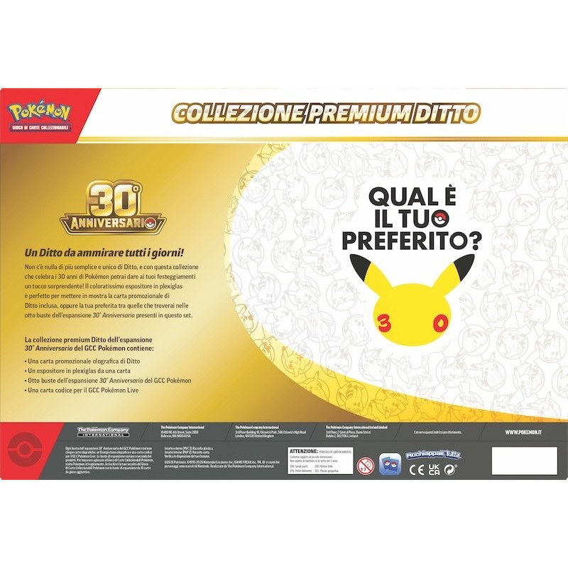 Pokemon Display Coll. 30th (IT)-GMPK10469-I