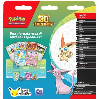 Pokemon 30th Mazzo Lotte (IT)-GMPK10468-I