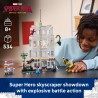 LEGO | Marvel 76350 Scontro Epico  Spider-Man vs. Hulk, Gioco Interattivo con Ufficio, Action Figure, 5 Minifigure, Regalo 8+