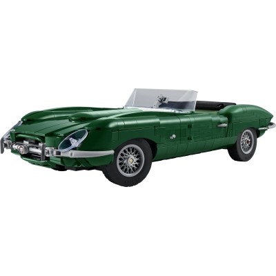LEGO ICONS 11381 Jaguar E-Type, Modellino per Adulti di Auto con Motore 6 Cilindri e Kit di Attrezzi, Regalo da Collezione