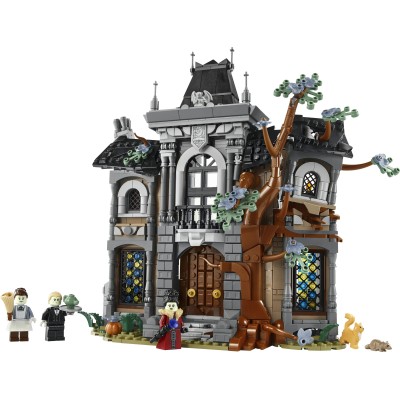 LEGO ICONS 11383 Maniero della Sindaca, Modellino di Casa per Adulti con Interni in Stile Gotico e 3 Minifigure, Idea Regalo