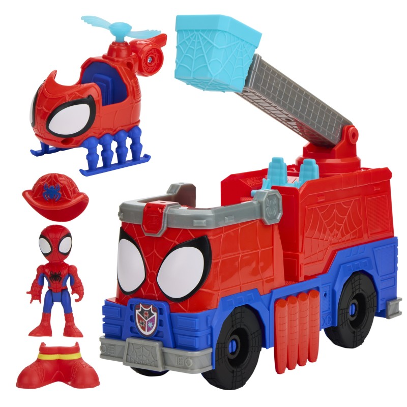 Marvel Spidey e i suoi fantastici amici Camion dei pompieri Rescue-Webs