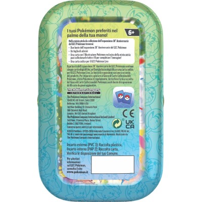 Pokemon 30th Mini Tin (IT)-GMPK10465-I