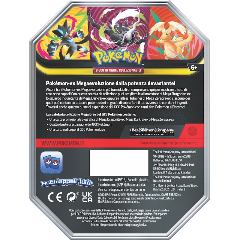 Pokemon - Bustina Singola in Esp. 36 Buio Pesto-GMPK10425-I