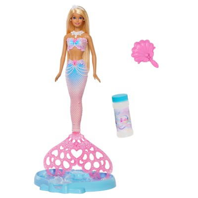 Barbie Sirenetta Bolle Di Sapone Con Funzione Per Creare Bolle