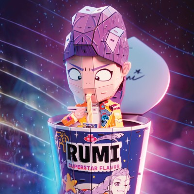 4D Build , Puzzle 3D KPop Demon Hunters Rumi