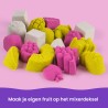 Kinetic Sand , Set dei Frullati Golosi, con 396 g di Sabbia da Gioco, Attrezzi e Formina Ghiacciolo, Cibo Giocattolo,