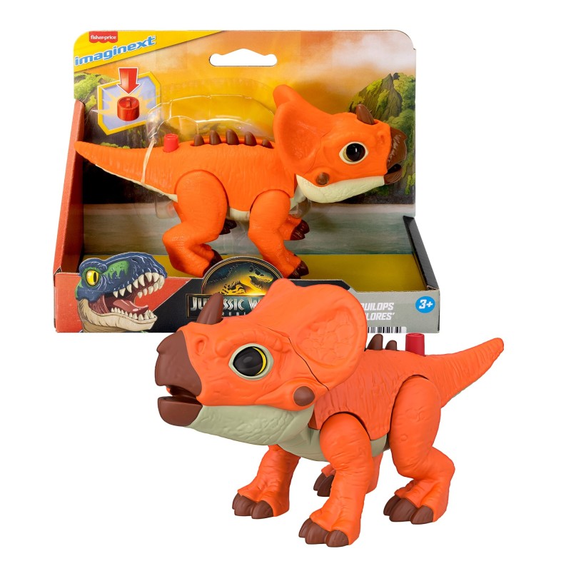 Fisher-Price Imaginext Jurassic World JGP99 action figure giocattolo