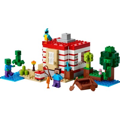 LEGO Minecraft Casa nella giungla esplosiva