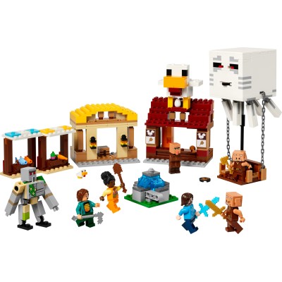 LEGO Minecraft Attacco al villaggio del Ghast-pallone