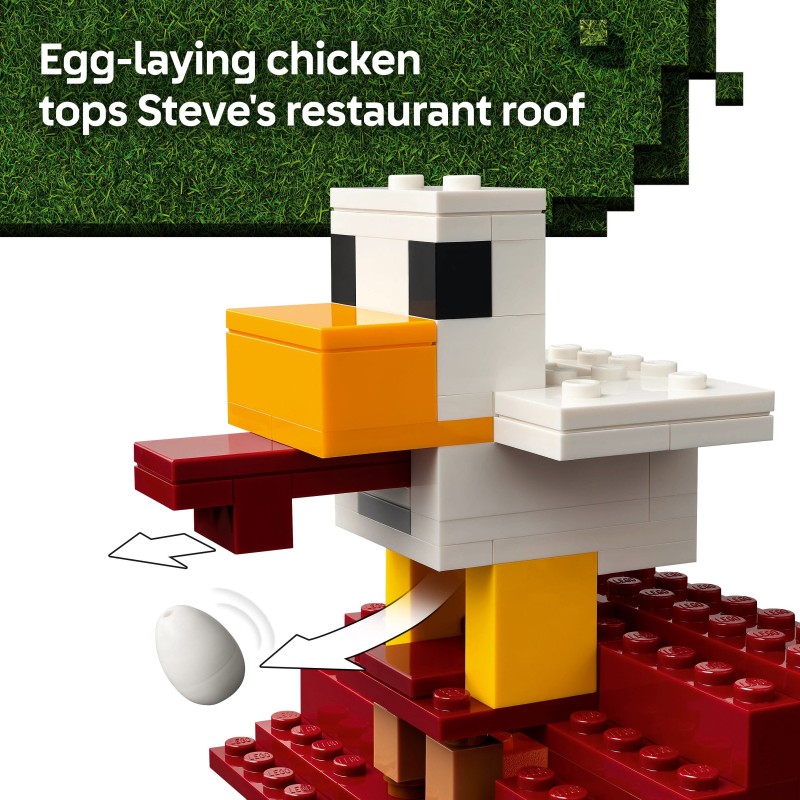 LEGO Minecraft Attacco al villaggio del Ghast-pallone