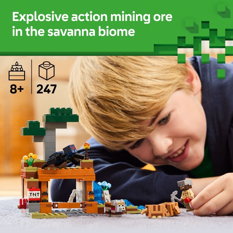 LEGO Minecraft Spedizione nella miniera dell’armadillo