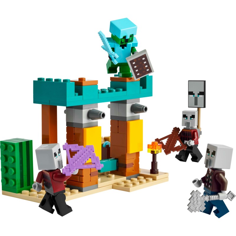 LEGO Minecraft Pattuglia nel deserto della bestia