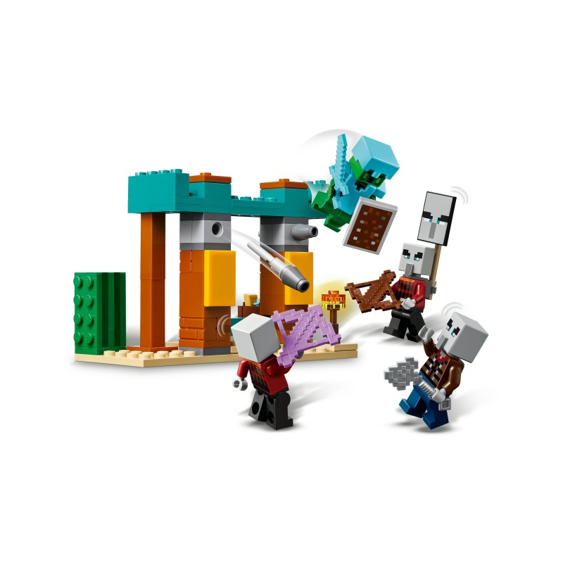 LEGO Minecraft Pattuglia nel deserto della bestia