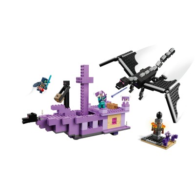 LEGO Minecraft L’Enderdrago e la Nave dell’End