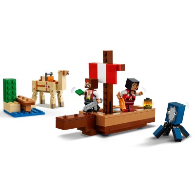 LEGO Minecraft Il viaggio del galeone dei pirati