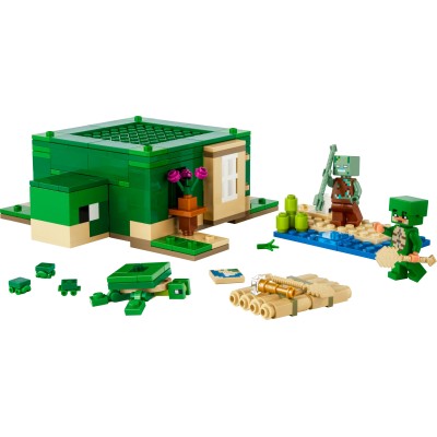 LEGO Minecraft Beach House della tartaruga