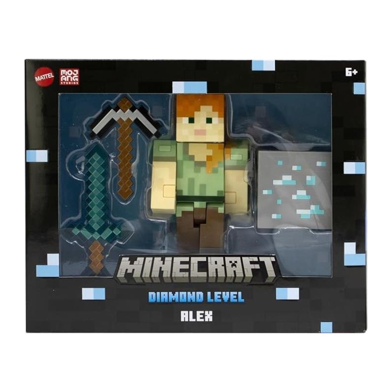 Minecraft Diamond Level action figures alex-MTHTN27