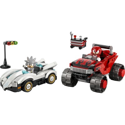 LEGO Sonic the Hedgehog Auto di Silver vs. Monster Truck di Knuckles