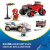 LEGO Sonic the Hedgehog Auto di Silver vs. Monster Truck di Knuckles