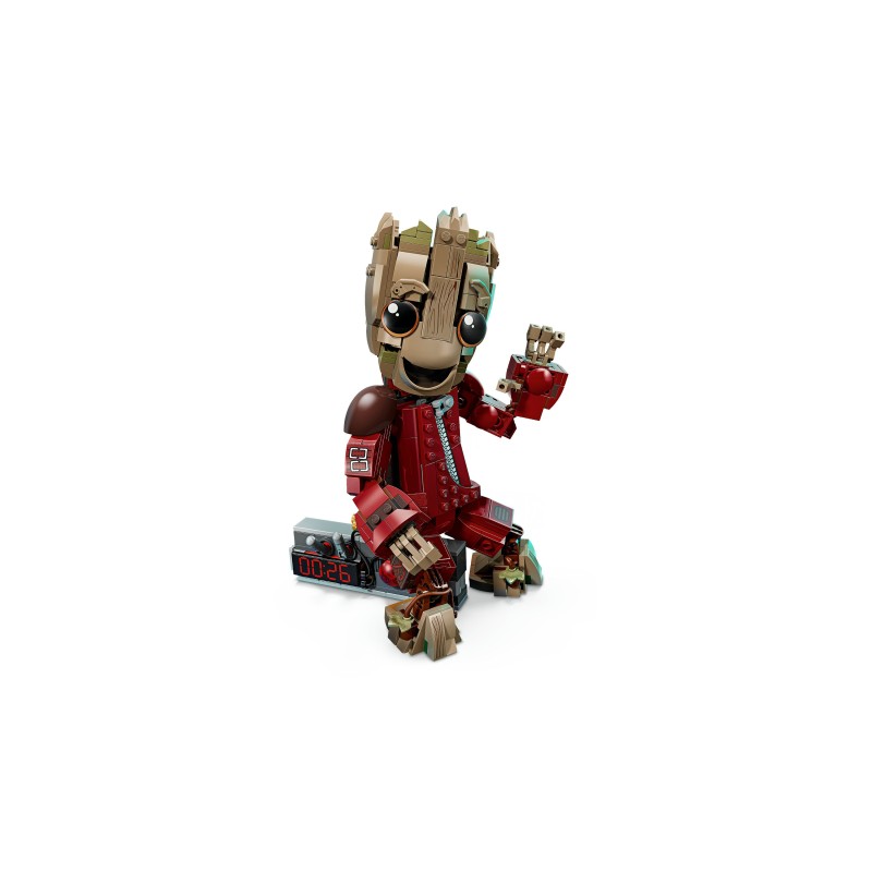 LEGO Marvel Groot in tuta da Ravager