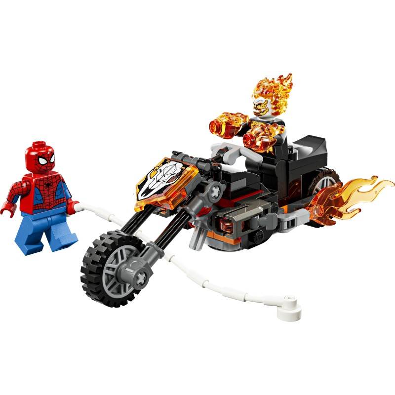 LEGO Marvel Spider-Man vs. Ghost Rider in motocicletta