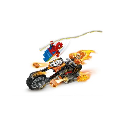LEGO Marvel Spider-Man vs. Ghost Rider in motocicletta