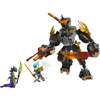 LEGO NINJAGO Mech della missione di Cole e drago Zane