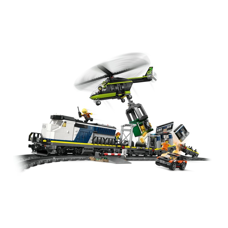 LEGO City Rapina al treno della polizia