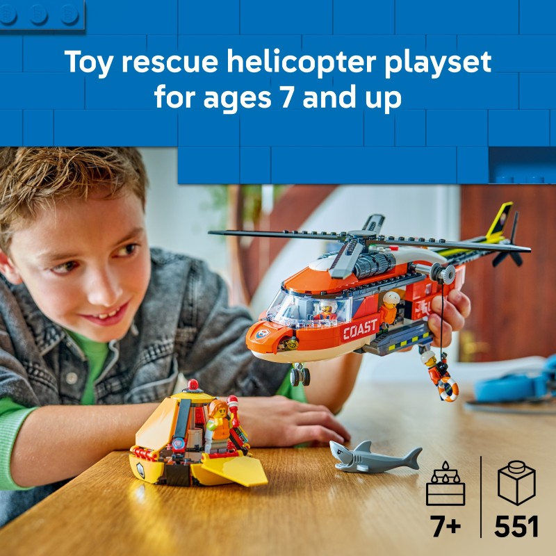 LEGO City Elicottero della Guardia Costiera