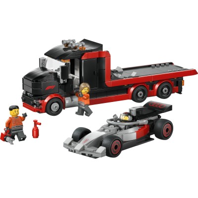 LEGO City Display Truck F1® con auto da corsa Audi F1®