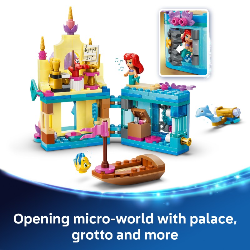 LEGO Disney Princess Il magico Mini-palazzo di Ariel