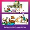 LEGO Friends Rimorchio per cavallo e puledro