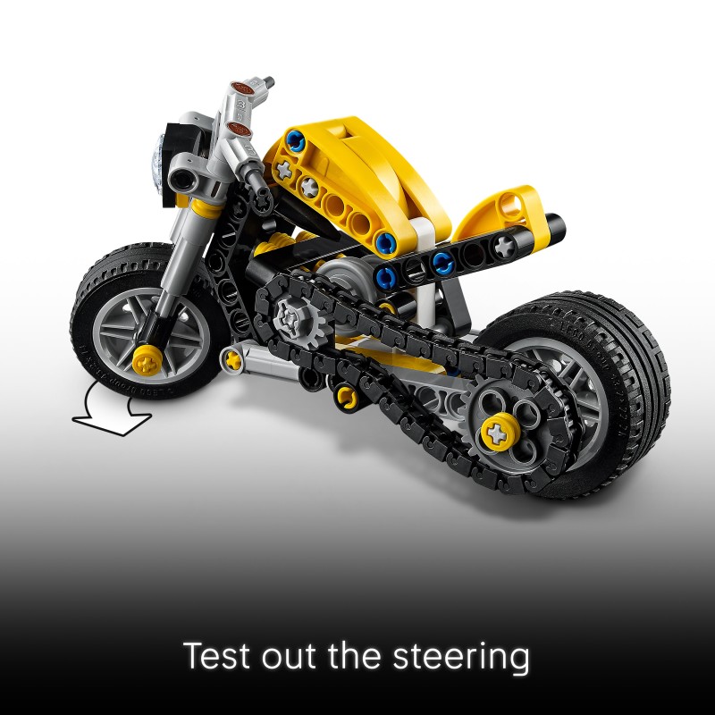 LEGO Technic Moto gialla
