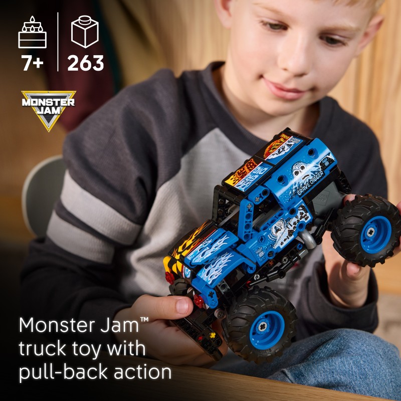 LEGO Technic Monster Jam™ Grave Digger™ Fuoco e Ghiaccio