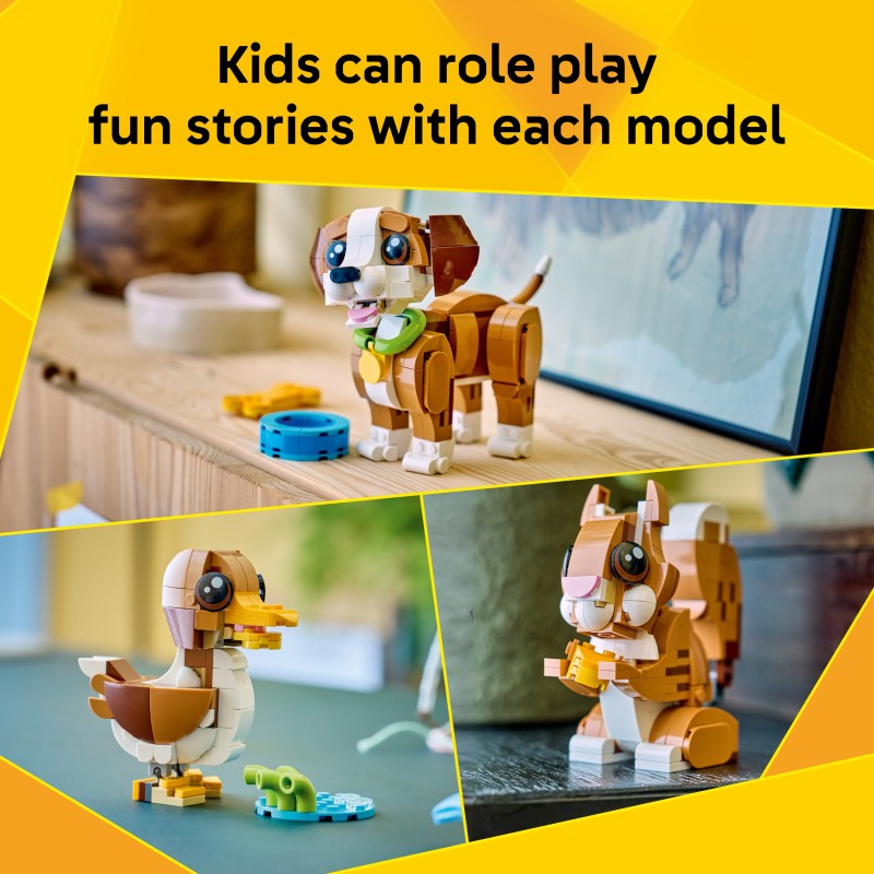 LEGO Creator Adorabili animali  cagnolino giocoso