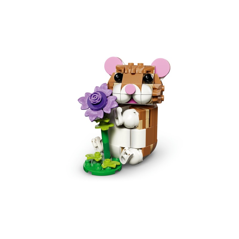 LEGO Creator Simpatico criceto con fiore
