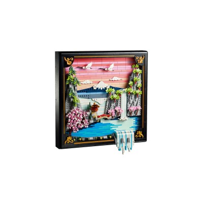 LEGO ART Paesaggio giapponese con ciliegi fioriti