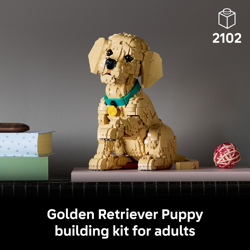 LEGO ICONS Cucciolo di Golden Retriever