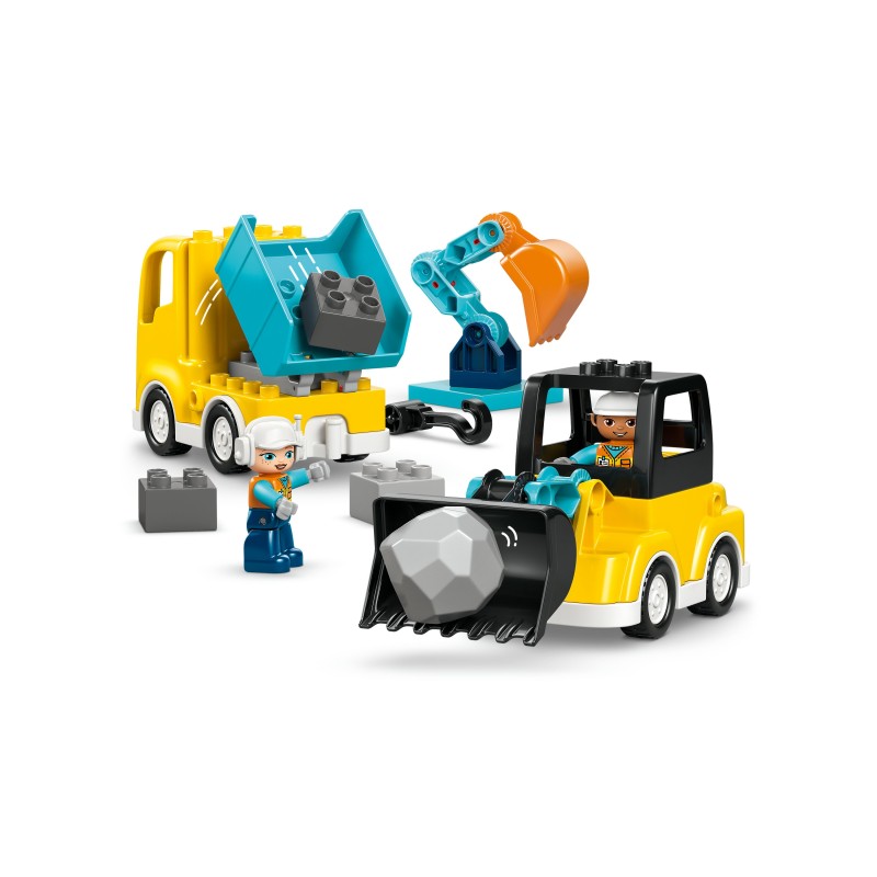 LEGO DUPLO Veicoli da cantiere 3 in 1